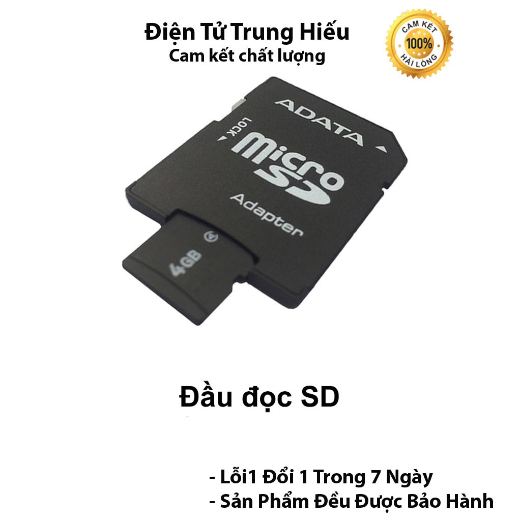 CHÍNH HÃNG  Adapter thẻ nhớ chuyển đổi thẻ nhớ Micro SD (TF) sang SD - Dùng cho máy ảnh Laptop, CAMERA