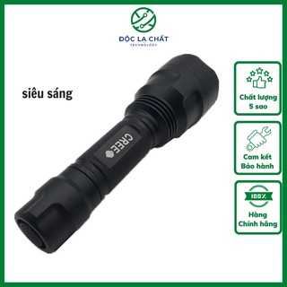 Đèn pin cầm tay anh sáng cực tốt c8 cree xhp50.2 - video thực tế