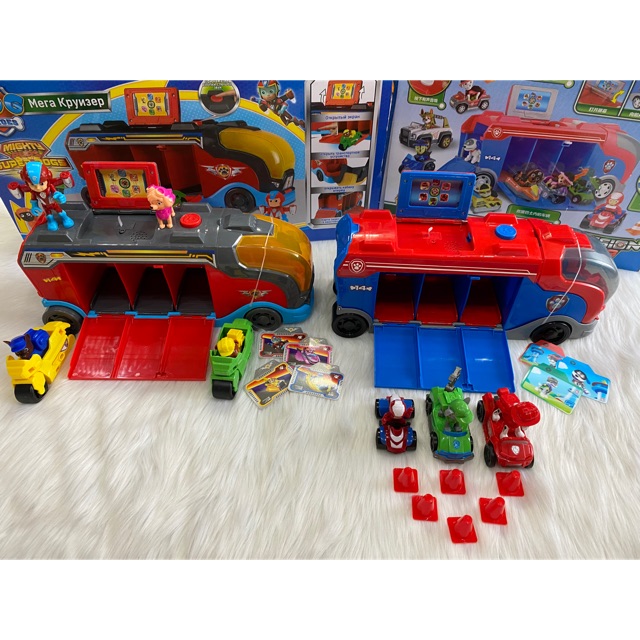 Xe đặc nhiệm chó cứu hộ làm nhiệm vụ đồ chơi cao cấp