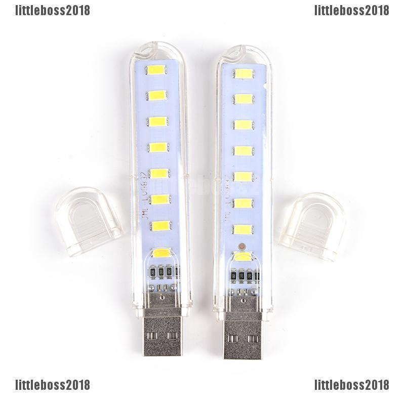 Đèn LED mini 8 bóng cổng USB tiện lợi