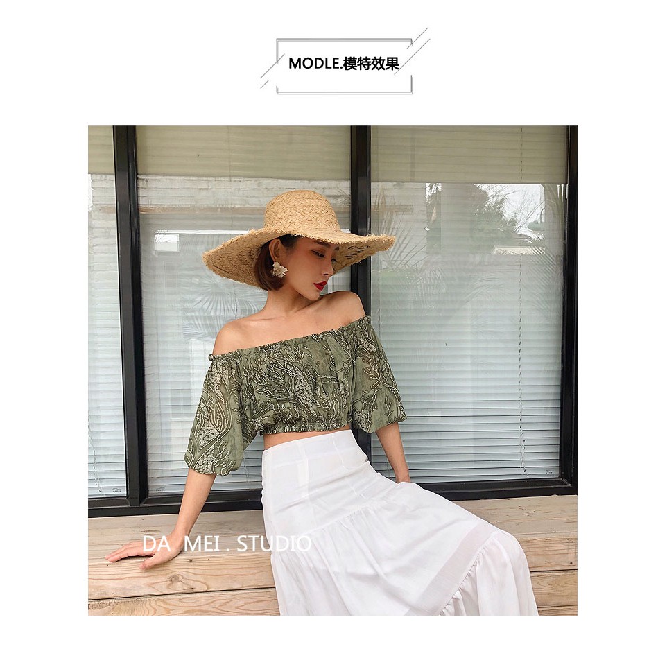 Mũ Cói Rộng Vành Chống Nắng In Chữ Phong Cách Hàn Quốc Thời Trang Đi Biển Mùa Hè Cho Nữ