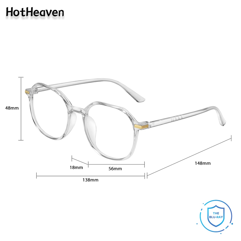 Kính Mát Gọng Nhựa Chống Bức Xạ Ánh Sáng Xanh 4 Màu Tùy Chọn Thời Trang Cho Nam Và Nữ