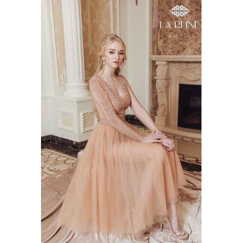 Váy nâu La Reine, size S