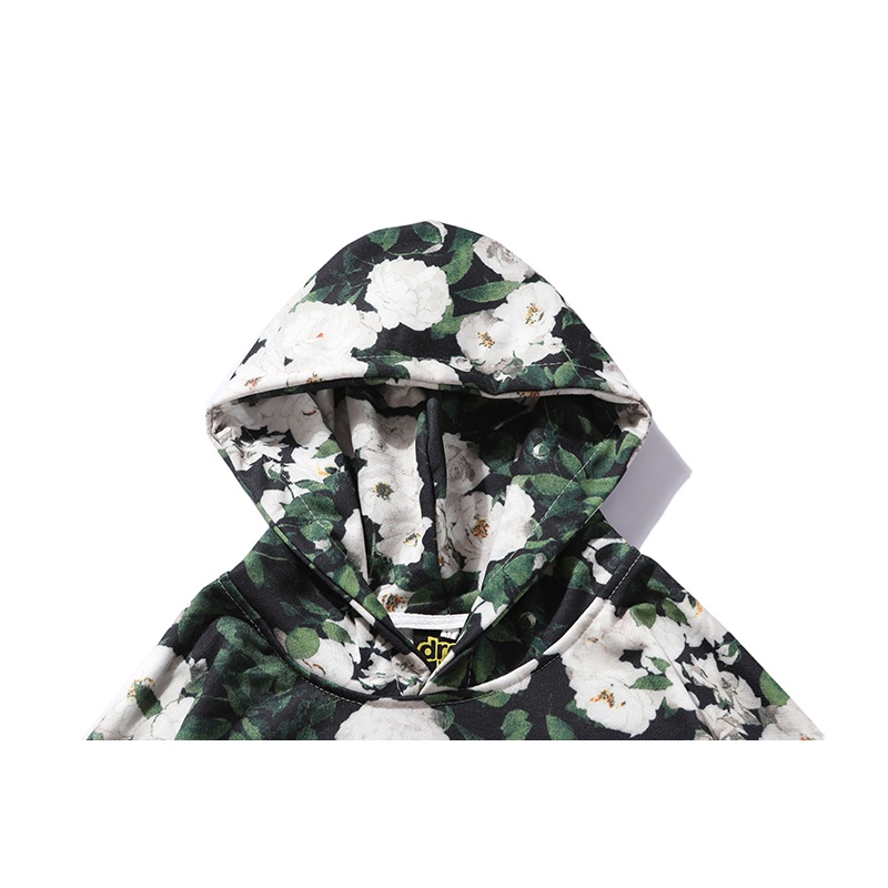 Áo Hoodie In Hình Hoa Hồng / Mặt Cười / Chữ Justin Bieber Drew Độc Đáo Thời Trang Cho Cặp Đôi