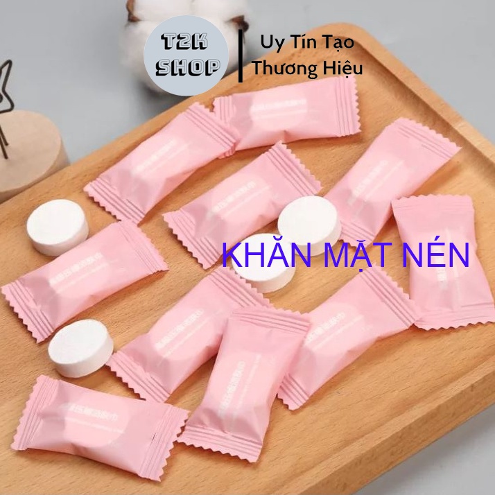 Khăn Tắm Nén Du Lịch Kích Thước 70*140cm Bằng Cotton Dùng Một Lần Tiện Lợi - T2K Shop