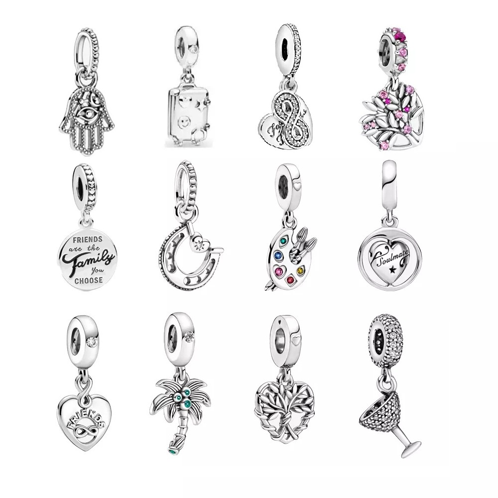 Charm treo tổng hợp tại Trang sức bạc VENUS