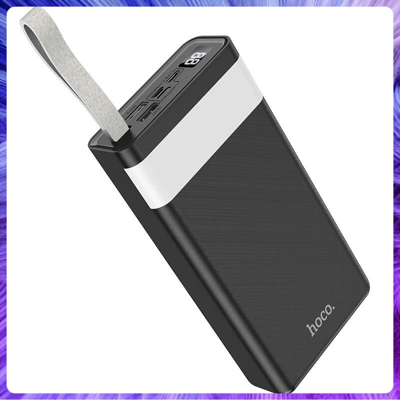 Pin Sạc Dự Phòng 30000 mAh Hoco J73 Tích Hợp Đèn Bàn Đèn Led HIển Thị Kỹ Thuật Số 2 Cổng USB Chính Hãng