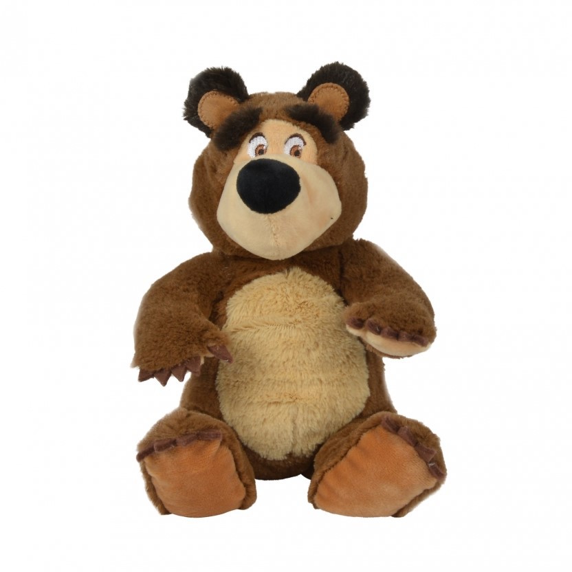 Đồ Chơi Gấu Hạt Đậu MASHA AND THE BEAR Masha Bean Bag Bear 109301034 (20 cm)