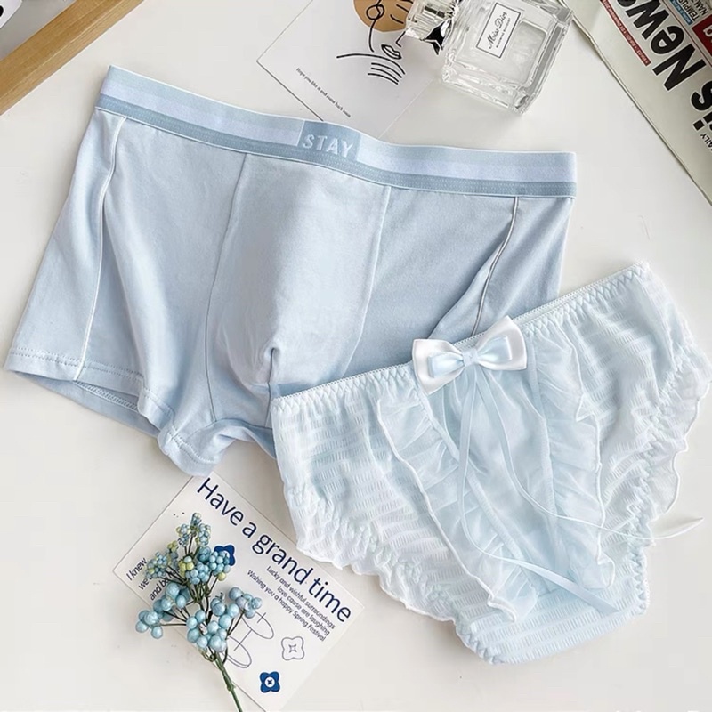 Quần lót cặp đôi nam và nữ siêu dễ thương