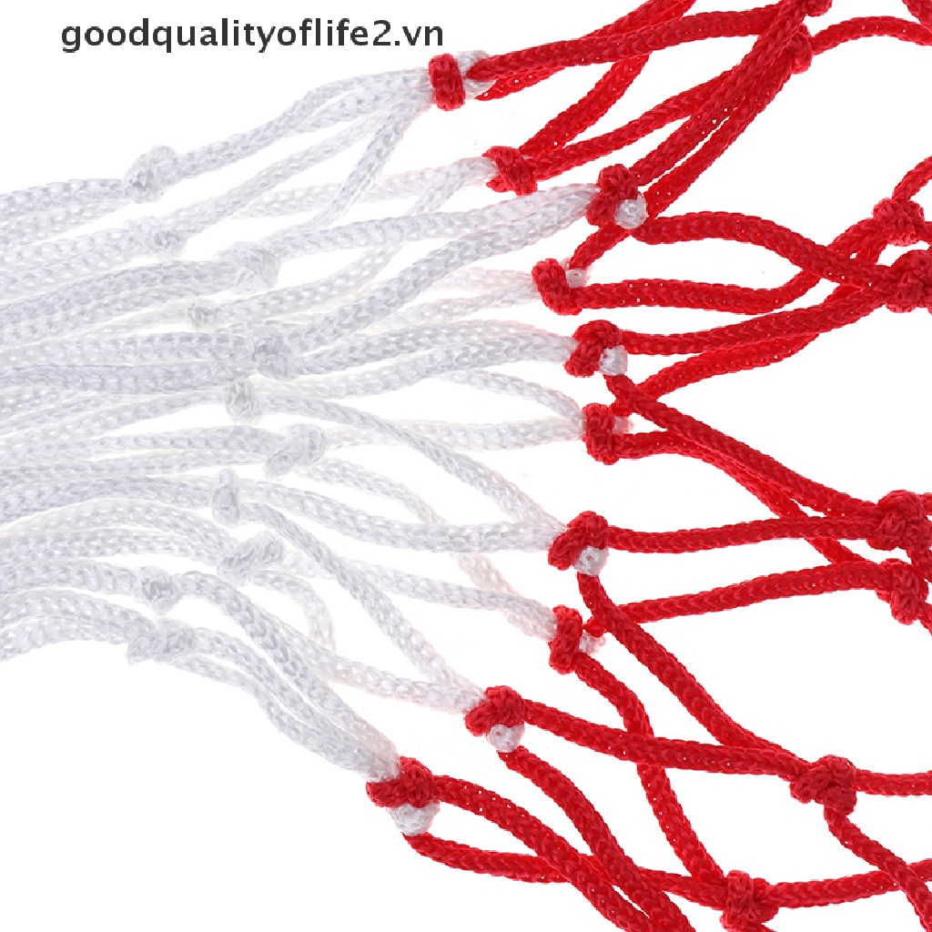 & Goodqualityoflife & Vòng Lưới Chơi Bóng Rổ Tiêu Chuẩn Bằng Nylon Có Vành Tiêu Chuẩn ~