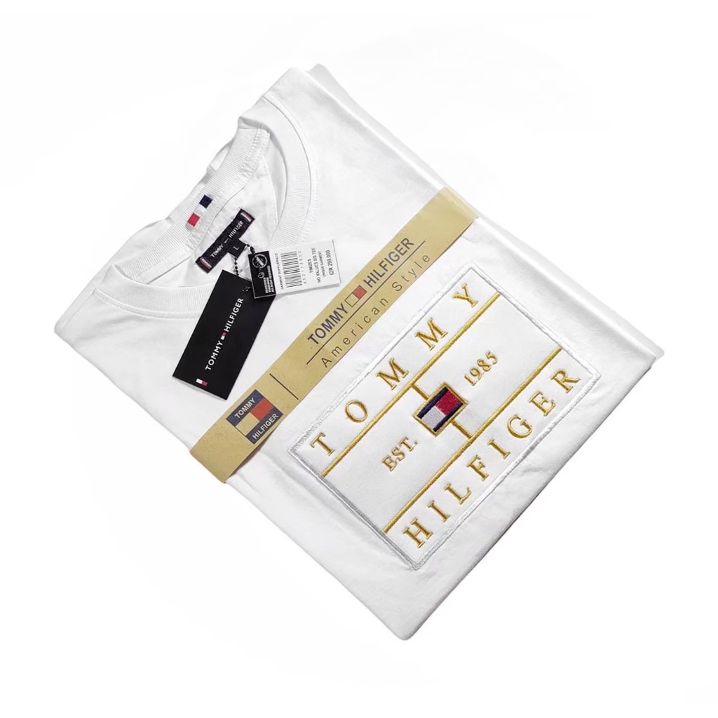 Áo Thun Ngắn Tay TOMMY HILFIGER6585 Thời Trang Cao Cấp Cho Nam