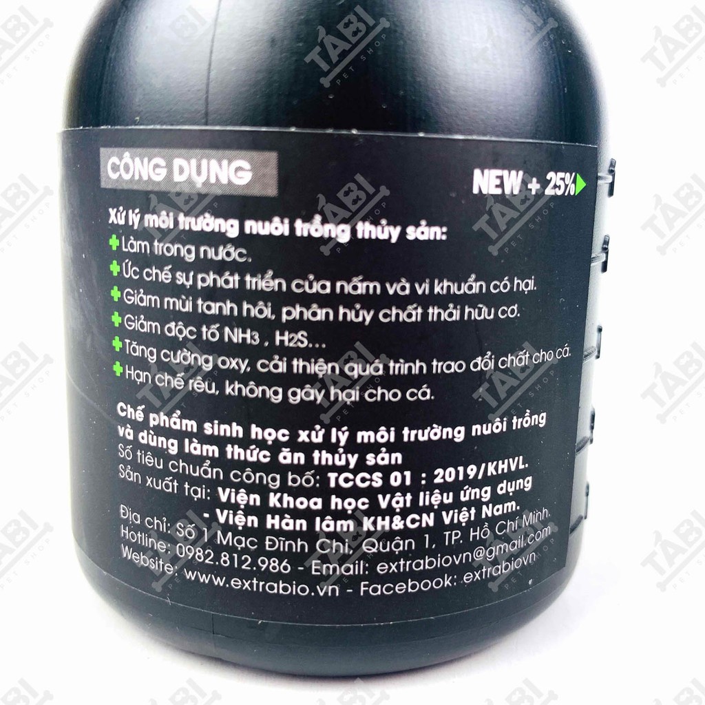 Men Vi Sinh Extra Bio (Dạng Nước) Cao Cấp Cho Hồ Cá Cảnh, Thuỷ Sinh. [EXTRA BIO]