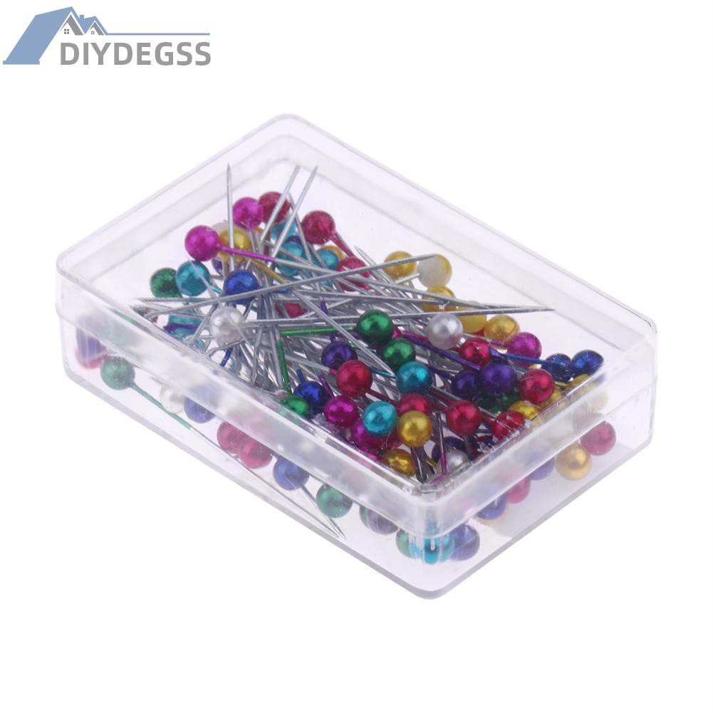 Bộ 100 ghim cố định đầu tròn bằng thép không gỉ kích thước 1.57 Inch
