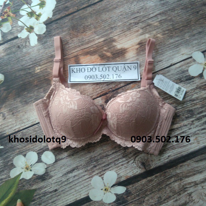 Áo ngực BoYa 3 móc ren dày nâng ngực