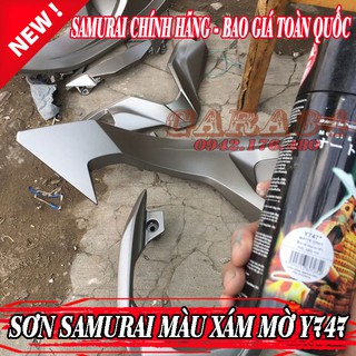 SƠN SAMURAI MÀU XÁM MỜ Y747