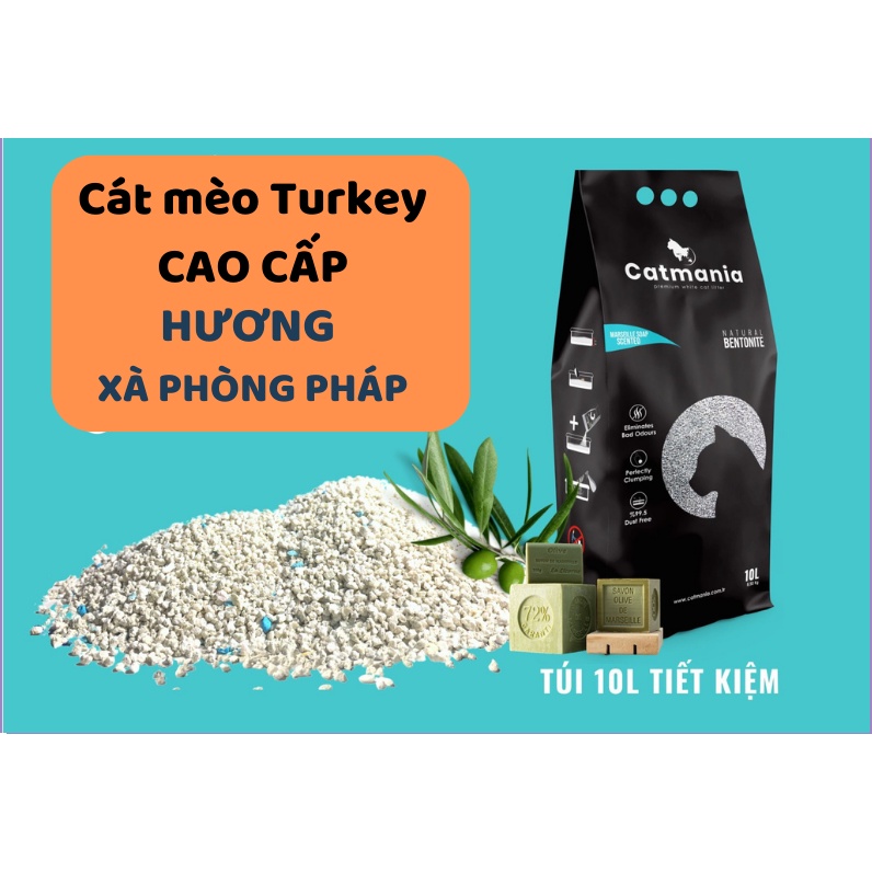 Cát mèo Catmani 10L 8,5kg - Dòng Cao Cấp