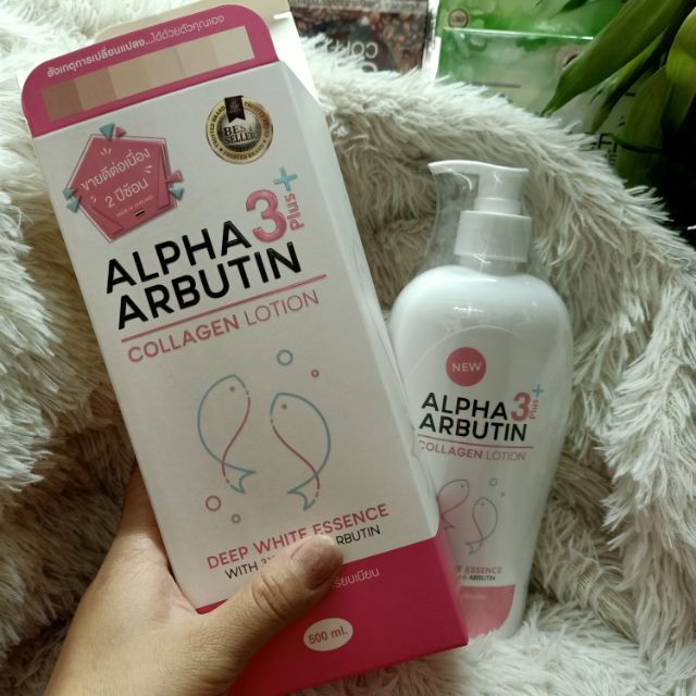 Dưỡng thể ALPHA ARBUTIN Collagen Lotion 3+plus