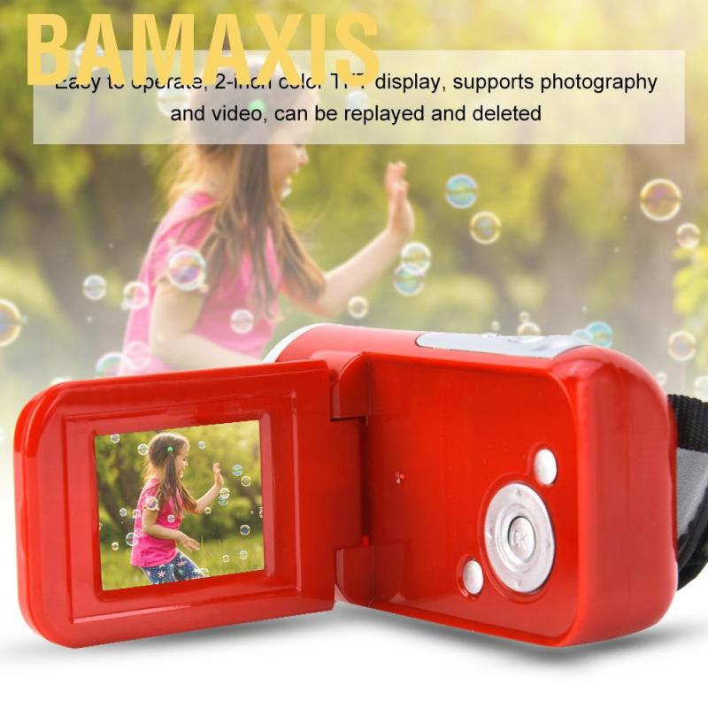 Bamaxis Portable Children Kids 16X HD Digital Video Camera Camcorder with TFT LCD Sceen