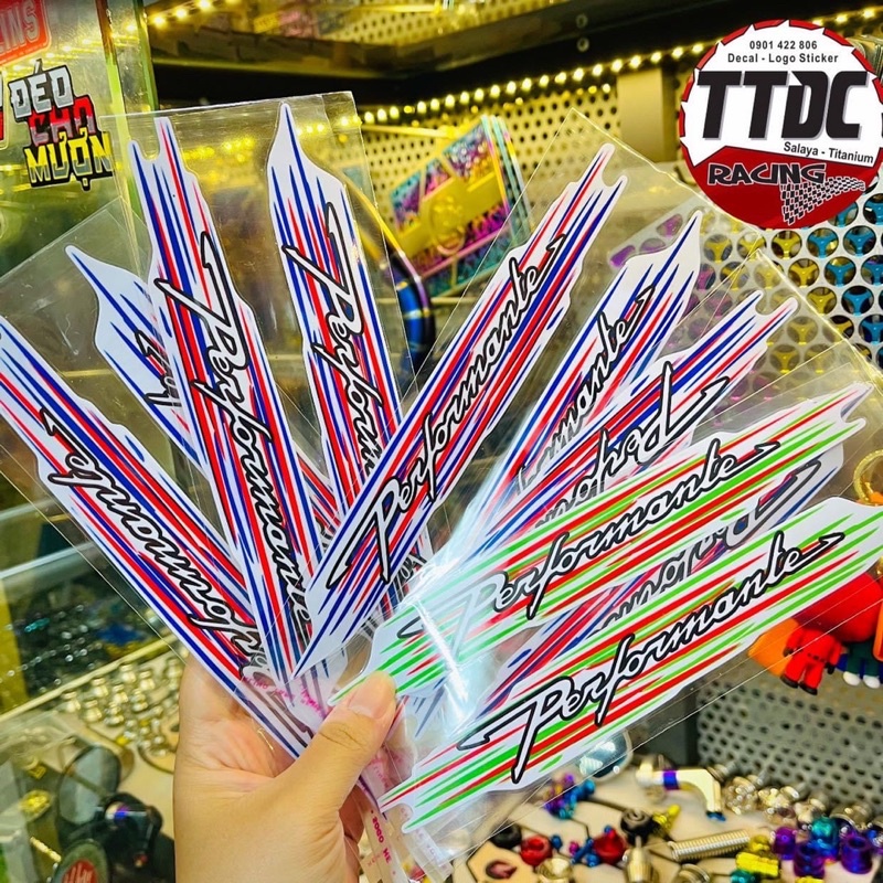 [Giá 1 Cặp ] Tem Performance đủ màu ❤️✌✌✌✌