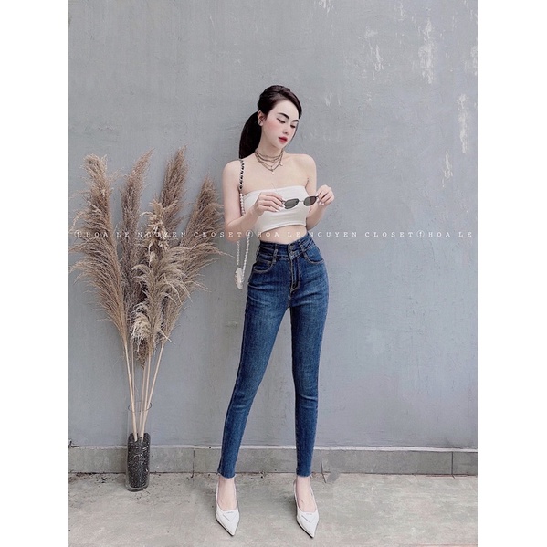 quần jeans lưng cao