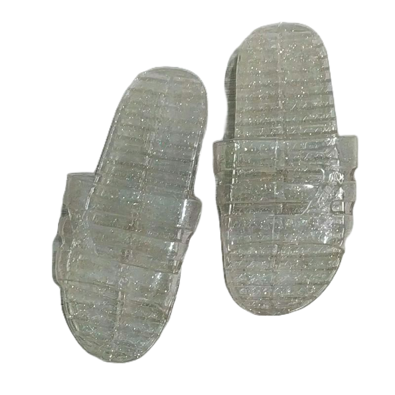 Dép nhựa Nữ ánh kim tuyến dẻo