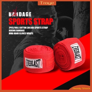Cuộn Dây Quấn Tay Boxing 3m Bằng Cotton 2 Cái