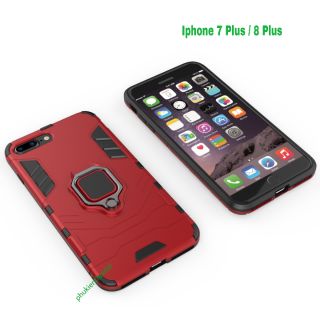 Ốp lưng Iphone 7 Plus / 8 Plus chống sốc Iron Man Iring cao cấp
