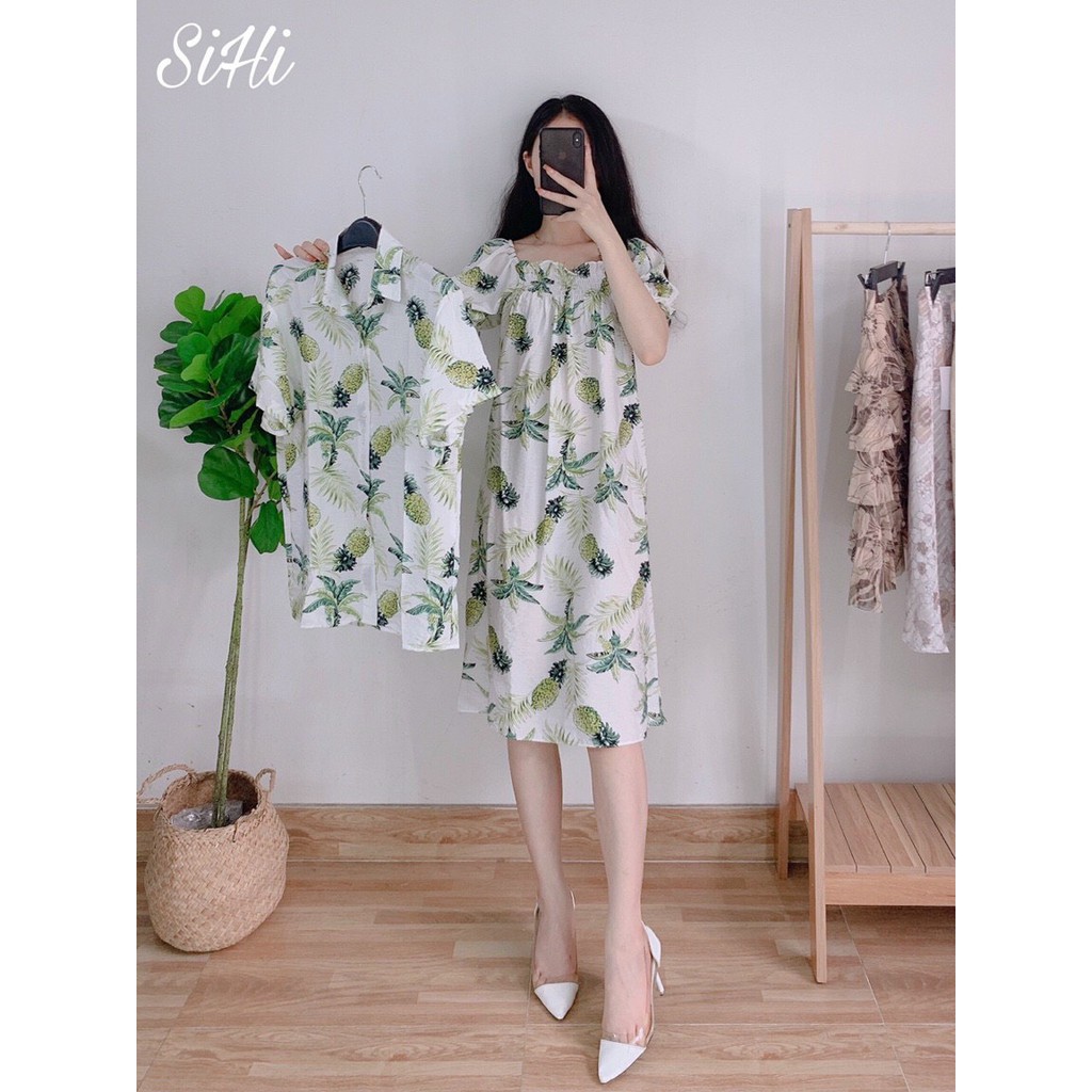 BỘ DỒ ĐÔI ĐI BIỂN-SÉT ĐỒ ĐÔI HOA QUẢ-CHẤT ĐŨI TƠ SIÊU MÁT-CÓ BÁN QUẦN VÀ ÁO RỜI