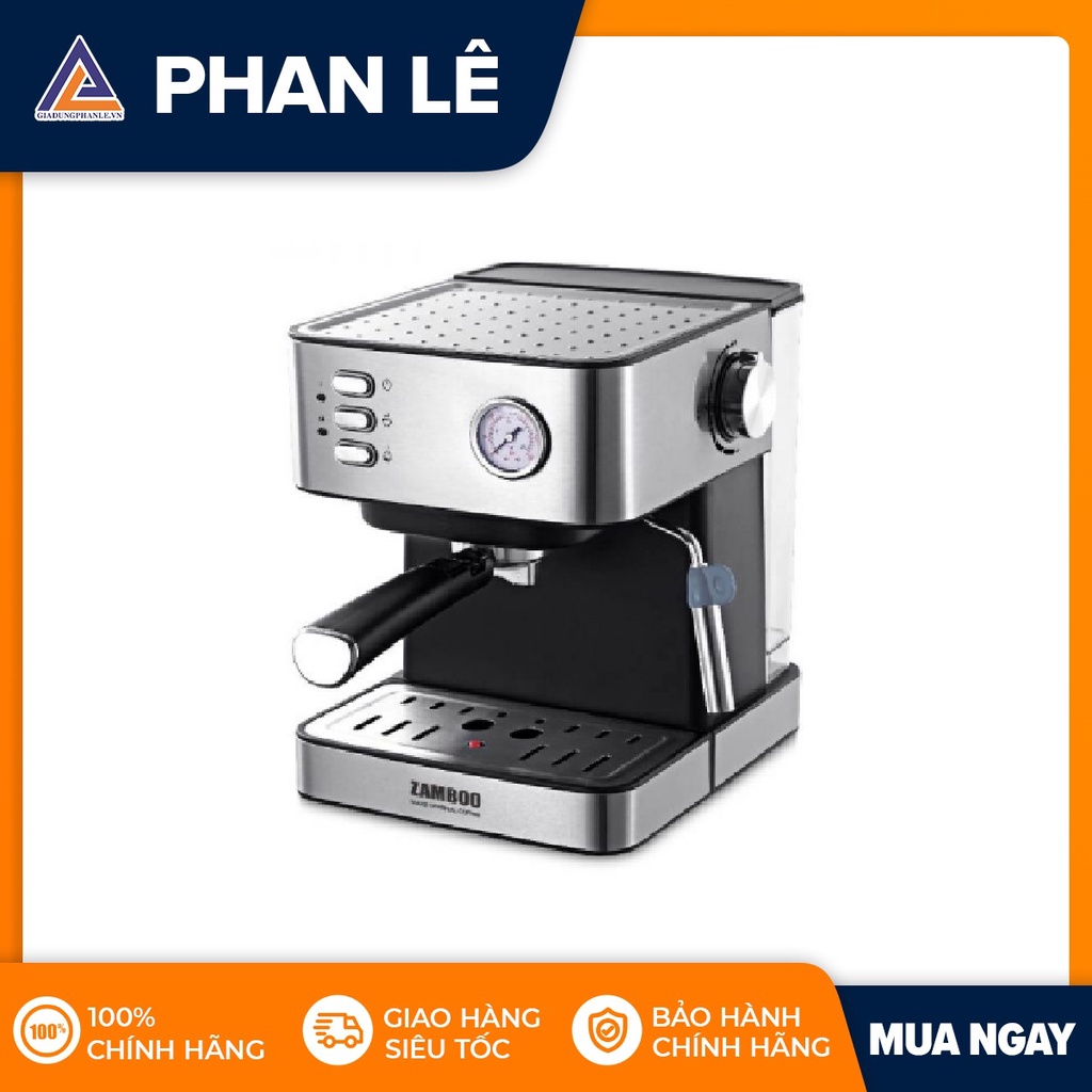 [Mã ELHADEV giảm 4% đơn 300K] Máy pha cà phê Zamboo ZB-93CF