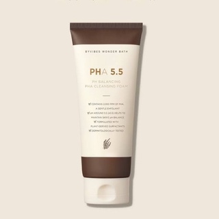 Sữa Rửa Mặt Cân Bằng Da , Làm Sạch Bụi Bẩn Byvibes Wonder Bath PHA 5.5 PH Balancing Cleansing Foam