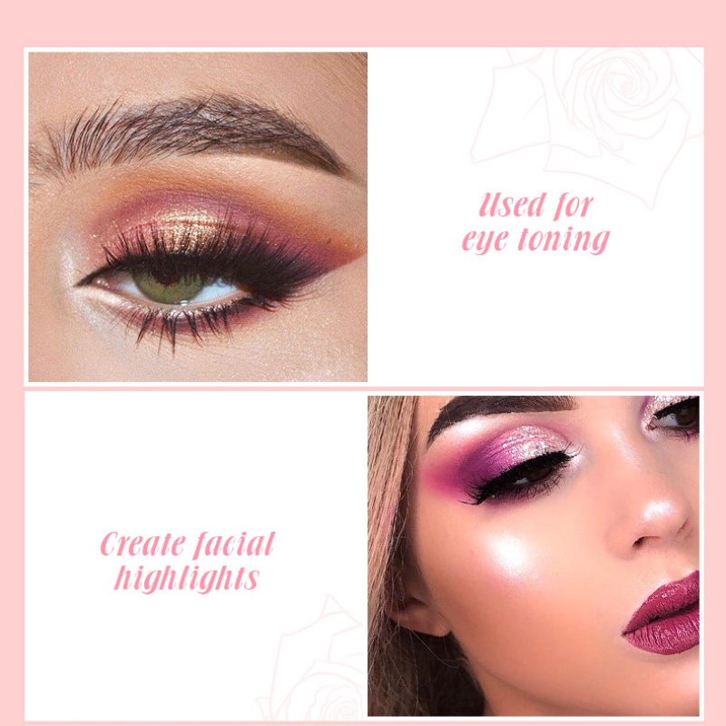 [Hàng mới về] Phấn bắt sáng Langmanni đơn sắc cải thiện tăng độ bóng cho da