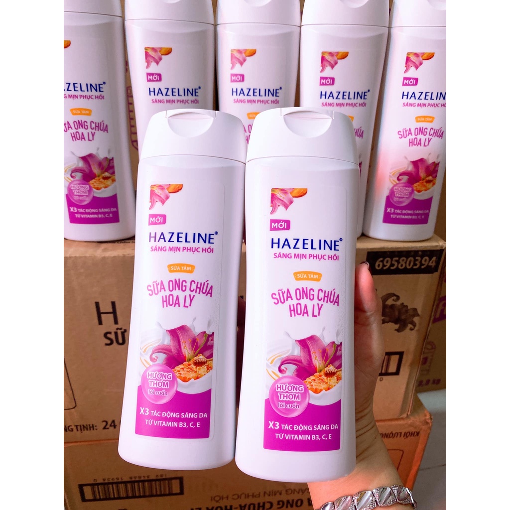 Sữa Tắm Hazeline Sữa Ong Chúa Hoa Ly 300gam