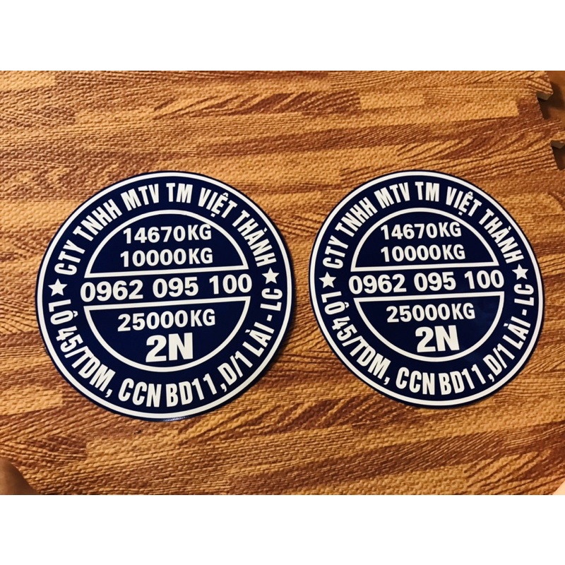 Logo đăng kiểm xe tải Theo yêu cầu