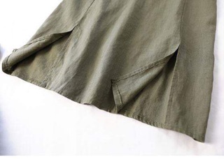 Váy hai dây thô đũi ( chỉ còn nâu)