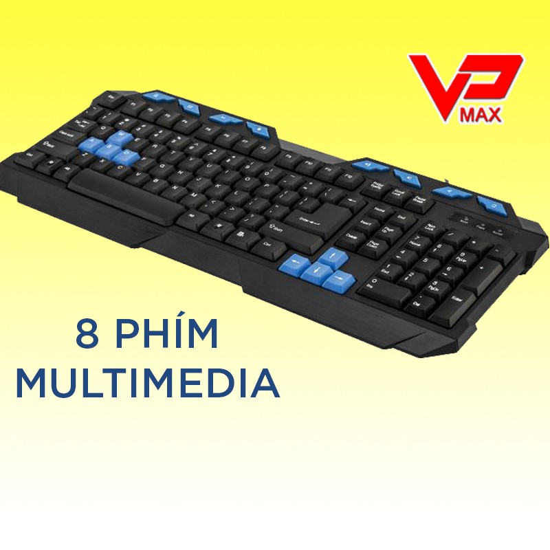 Bàn phím R8 Bosston Mini Fortech KB132 Tặng kèm bàn di Gaming cực êm - VPMAX