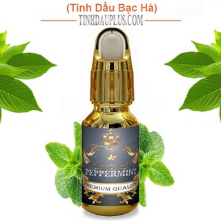 Tinh dầu bạc hà Plus 20ml - Tinh dầu bạc hà nguyên chất thiên nhiên từ Ấn Độ - Sảng khoái, thông mũi