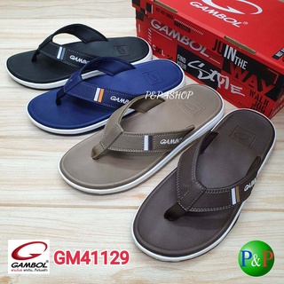   GAMBOL แท้จริง  Dép Kẹp Nam GW 41129 Nhập Thái Lan Size40-44  