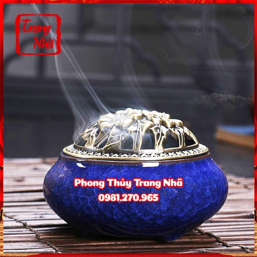 Bộ Lư Xông Trầm Hương Đỉnh đốt nhang