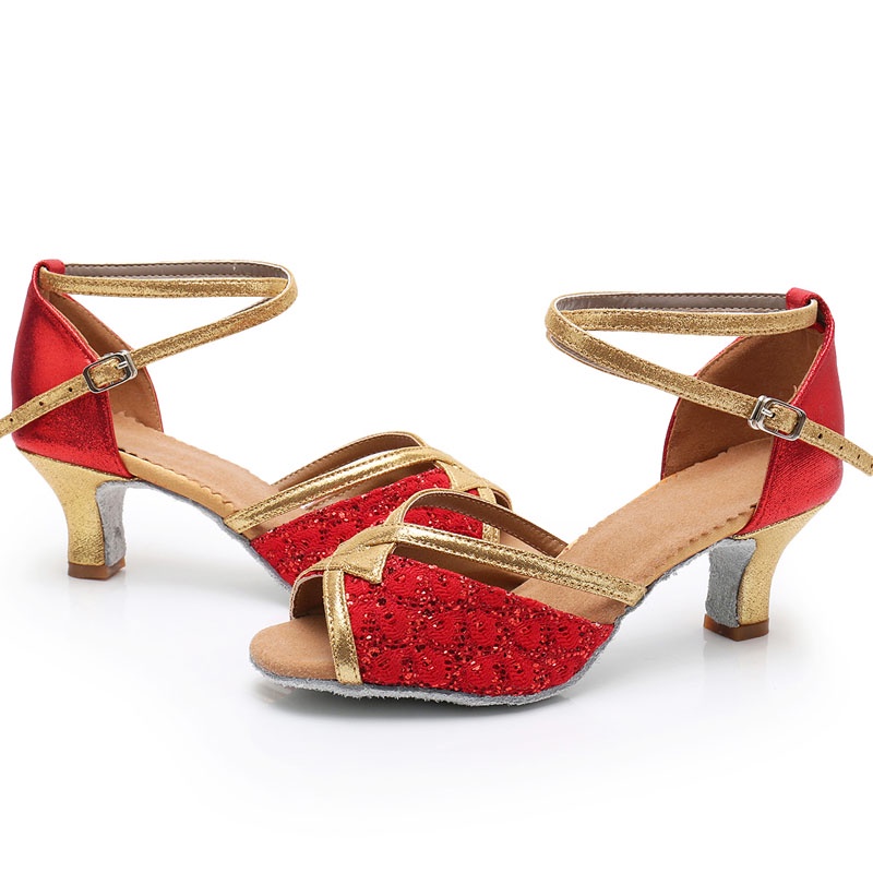 Giày khiêu vũ/ nhảy latin 5cm cho người lớn