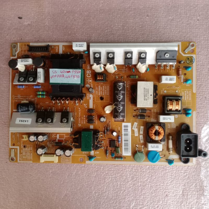 Bo mạch tivi Samsung 40F5000AR,bo xử lý,khiển,nguồn,main chính,chủ