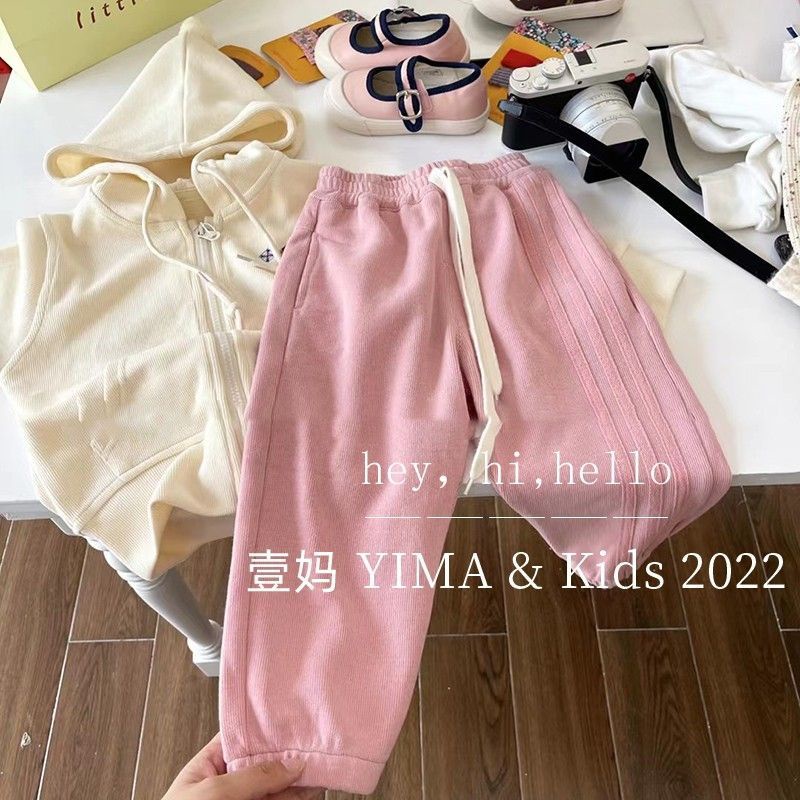 [Babycat] Hàng Có Sẵn Áo Hoodie Mùa Thu Phong Cách Nhật Bản Hàn Quốc Đơn Giản Cho Bé Gái