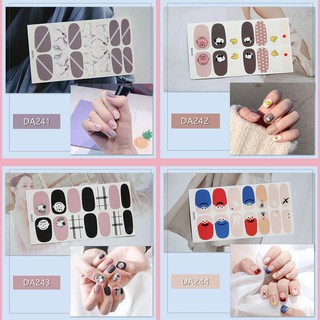 Bộ nhãn dán móng tay trang trí 3d da241-da260 t7b99pknu39 t7b99pknu95 t7b99pknu98