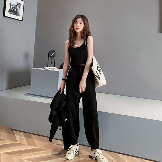 Set Đồ Thể Thao Dài Tay Thời Trang Mùa Thu Hàng Mới Dành Cho Nữ