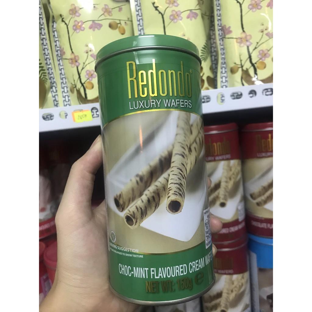 Bánh Quế Redondo Thái Lan Hộp 125gr-150gr Đủ Vị ( ĐỒ ĂN VẶT THÁI LAN )