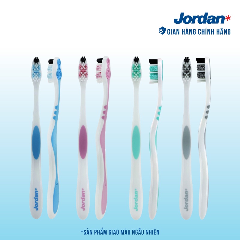 - Bàn chải đánh răng Jordan Alfa 8in1, Lông mảnh xoắn ốc