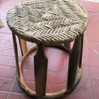Ghế Mây Đan Thủ Công cao 30cm