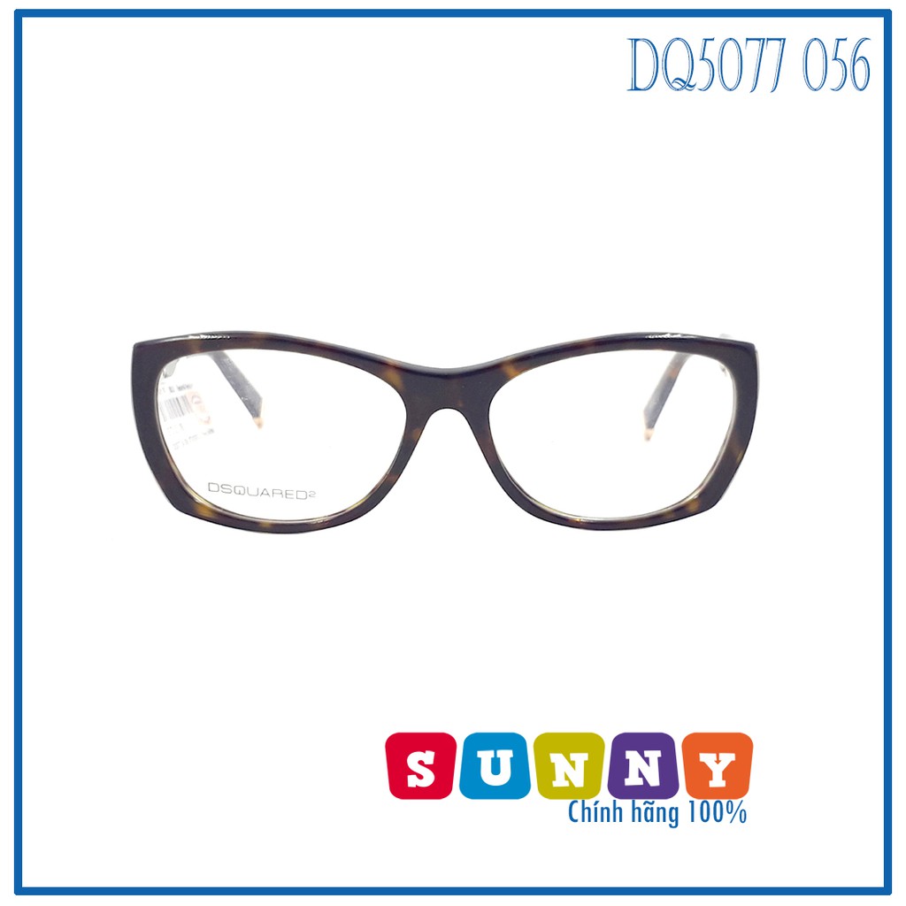 Gọng kính cận DSquared2 DQ5077 - bảo hành vĩnh viễn, sp chính hãng 100%