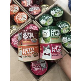 Pate Nutri Plan dành cho mèo 160g