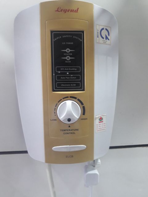 Máy tắm nước nóng nhập khẩu malaysia legend LH7000EP