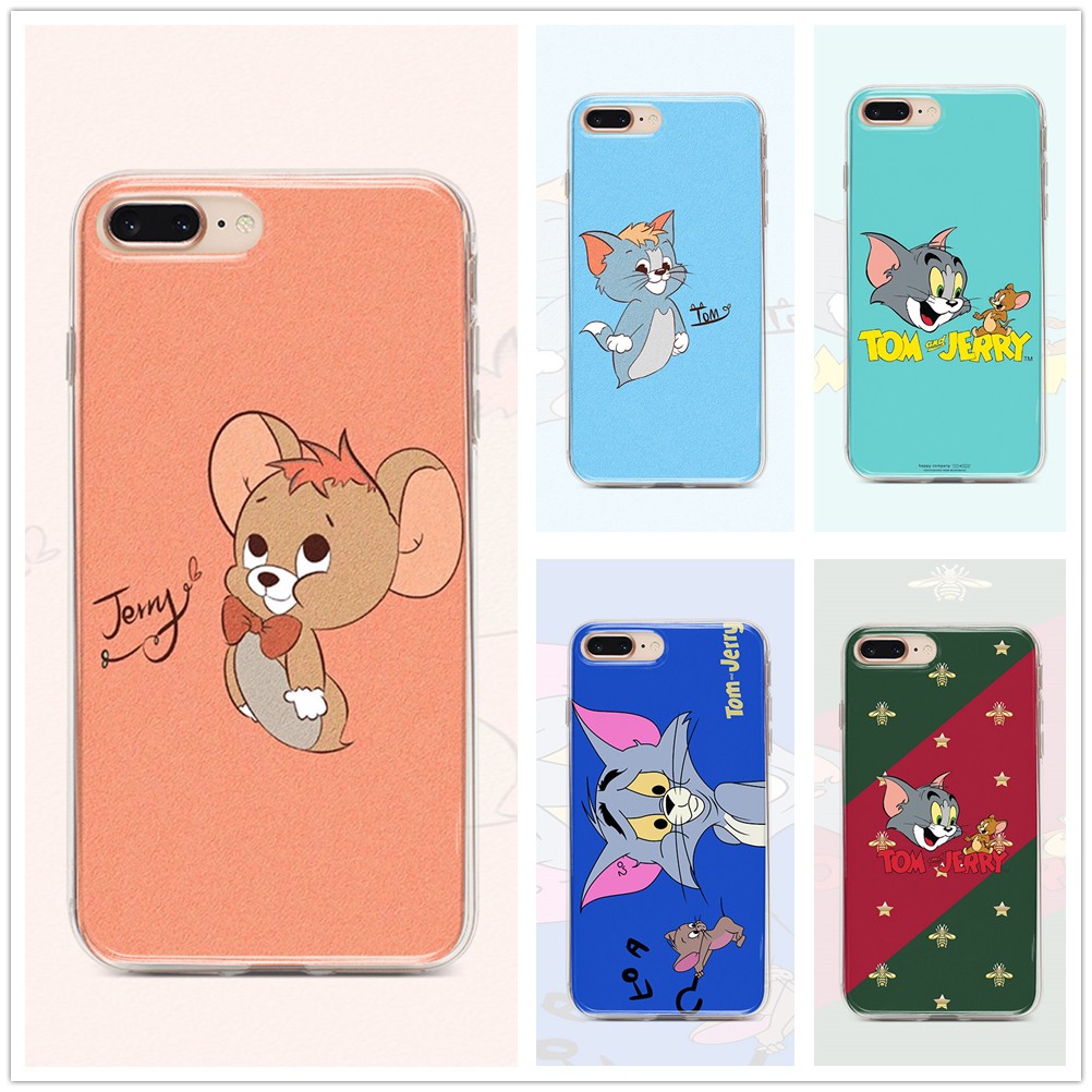 Ốp điện thoại nhựa dẻo in Tom&Jerry Samsung Galaxy Note 10 Pro Note 10 lite Note 10 Plus 10+ Note 9 Note 8 7 5 4 3